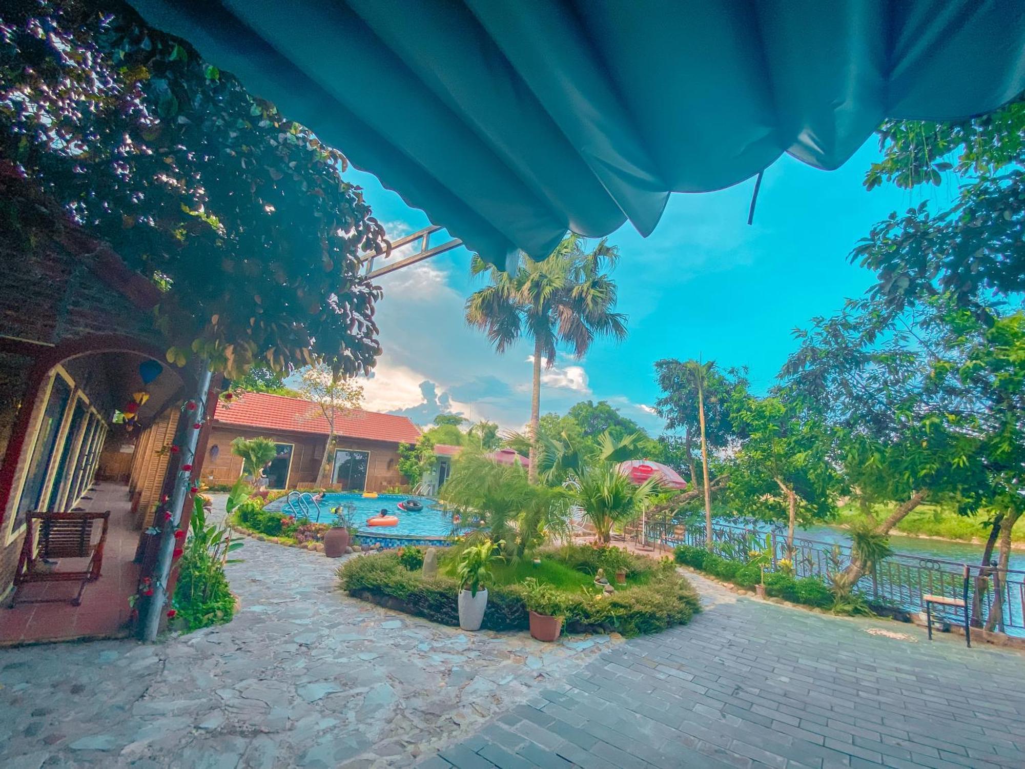 D&D Riverside Homestay Xuan Son 外观 照片